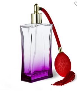 Air Bag Perfume Bottle Transparent Glass Spray Portable Perfume